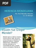 Herencia Mendeliana