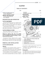 Clutch: Description and Operation Clutch Components