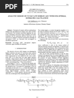 Analytical Design of Adc