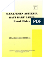 Buku Panduan Peserta Manajemen Asfiksia BBL Untuk Bidan PDF