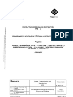 Procedimiento Montaje de Porticos y Estructuras