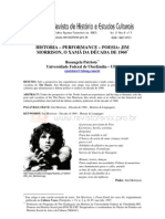 Jim Morrison O Xama Da Decada de Sessenta Rosangela Patriota