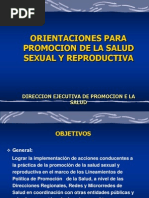 Eje Tematico Salud Sexual y Reproductiva TOE