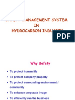 Safety Management System in Hydrocarbon Industry