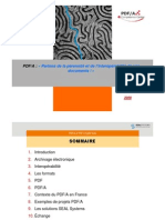 Présentation PDF/A: Archivage Long Terme - Norme ISO 19005-1