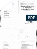 JANKOWSKI, N.W. & WESTER, F., La Tradición Cualitativa en La Investigación Sobre Las Ciencias Sociales