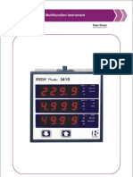 Master 3410 Digital Multifunction Instrument: Data Sheet