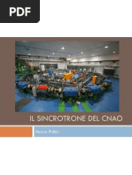 03keynote Il Sincrotrone Della Fondazione CNAO - La Fisica Delle Particelle Per La Cura Dei Tumori - Prof. Marco Pullia, Fondazione CNAO