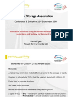 Tank Storage Association Tank Storage Association: Conference & Exhibition 22 September 2011