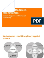 Advanced Module in Mechatronics Intro