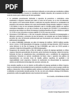 Carta de Demisión de Enrique Negueruela Da Secretaría de Economía Do PSdeG-PSOE