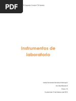 Instrumentos de Laboratorio