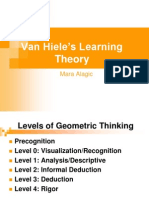 Van Hiele Learning Theory