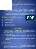 Project Appraisal