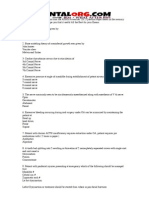 AIIMS NOV 2012 MDS Entrance Paper