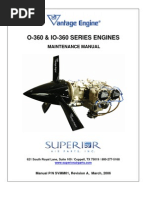 O-360 & Io-360 Series Engines Maintenance Manual