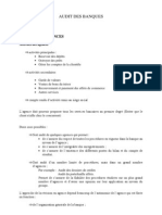 Audit Des Banques PDF