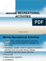 Marine Recreational Activities: PIS/JPH/NN - DEC2012 1