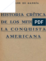 Mitos de America Durante La Conquista