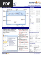 Word 2007: Quick Reference Card