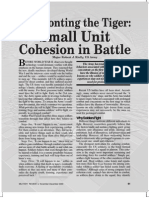 Confronting The Tiger - Small Unit Cohesion in Battle - Robert J Reilly - 91637655-Small-Unit-Leadership