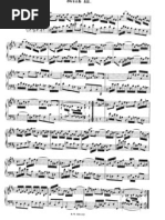 4BWV814 French Suite No. 3 in B Minor