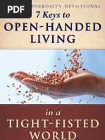 7 Keys To Open-Handed Giving in A Tight-Fisted World - Brian Kluth