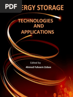 Energy Storage Technologies and Applications