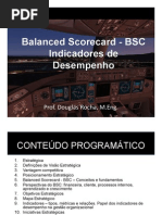 Balanced Scorecard - BSC - Indicadores de Desempenho