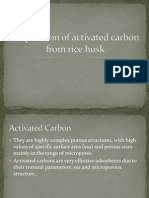 Preparation of Activated Carbon From Rice Husk