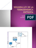 Segunda Ley de La Termodinámica Exposicion