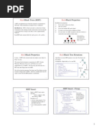 Red Red: - Black Trees (RBT) - Black Properties