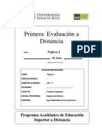 001.1 - Primera Evaluacion A Distancia