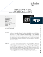 Una Visión Holística Del Mundo Desde La Perspectiva de La Física