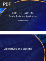 Cost of Capital 2010