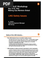 IEA-GLE Workshop: LNG Safety Issues