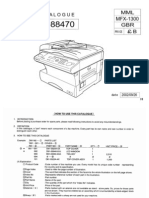 Parts Catalogue: Product Code