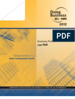 Lao PDR: Economy Profile