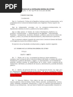 Ley Organica de La Contraloria General Del Estado Con Señas