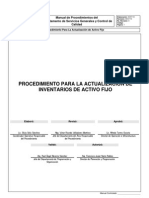 Actualizacion de Inventario de Activo Fijo