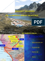 02-PV20 Perforacion y Voladura en La Empresa Minera Iscaycruz-PERU