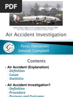 Air Accident Investigation