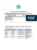 Taller Ondas Electromagneticas