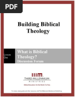 Building Biblical Theology