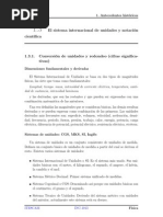 1.3. - El Sistema Internacional de Unidades y Notacion Cientifica