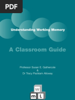 Understanding Working Memory: A Classroom Guide