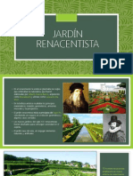 Jardín RENACENTISTA