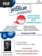 Jet Blue Airways Soft Core Competencies