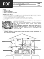 Tecnología Período 1 Primero - La Casa - Objetos - Dependencias - Utensilios