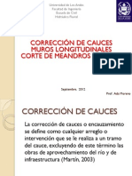 Clase Corrección de Cauces